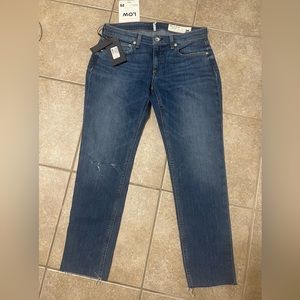 Rag & Bone jeans - low rise slim boyfriend